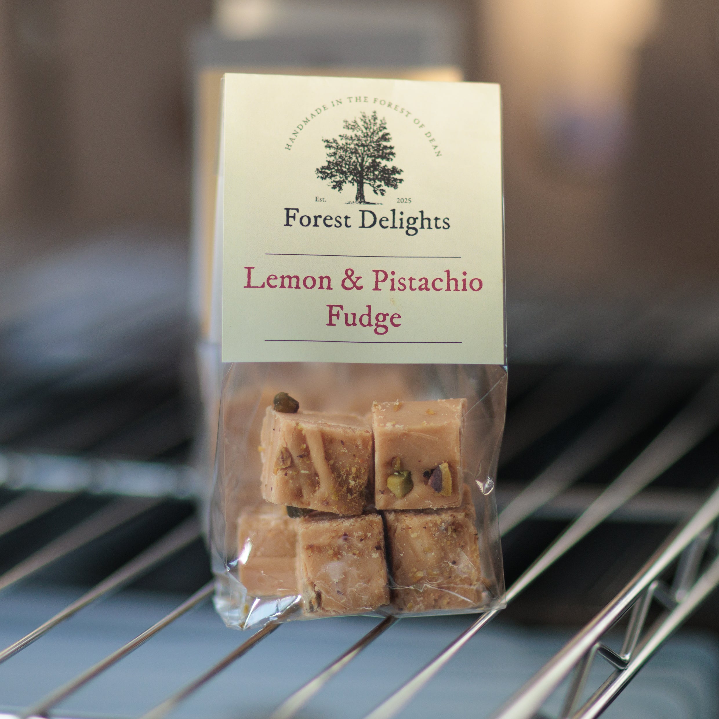 Lemon & Pistachio Fudge